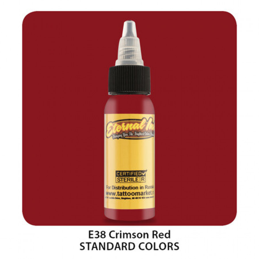 Тату краска Eternal Crimson Red