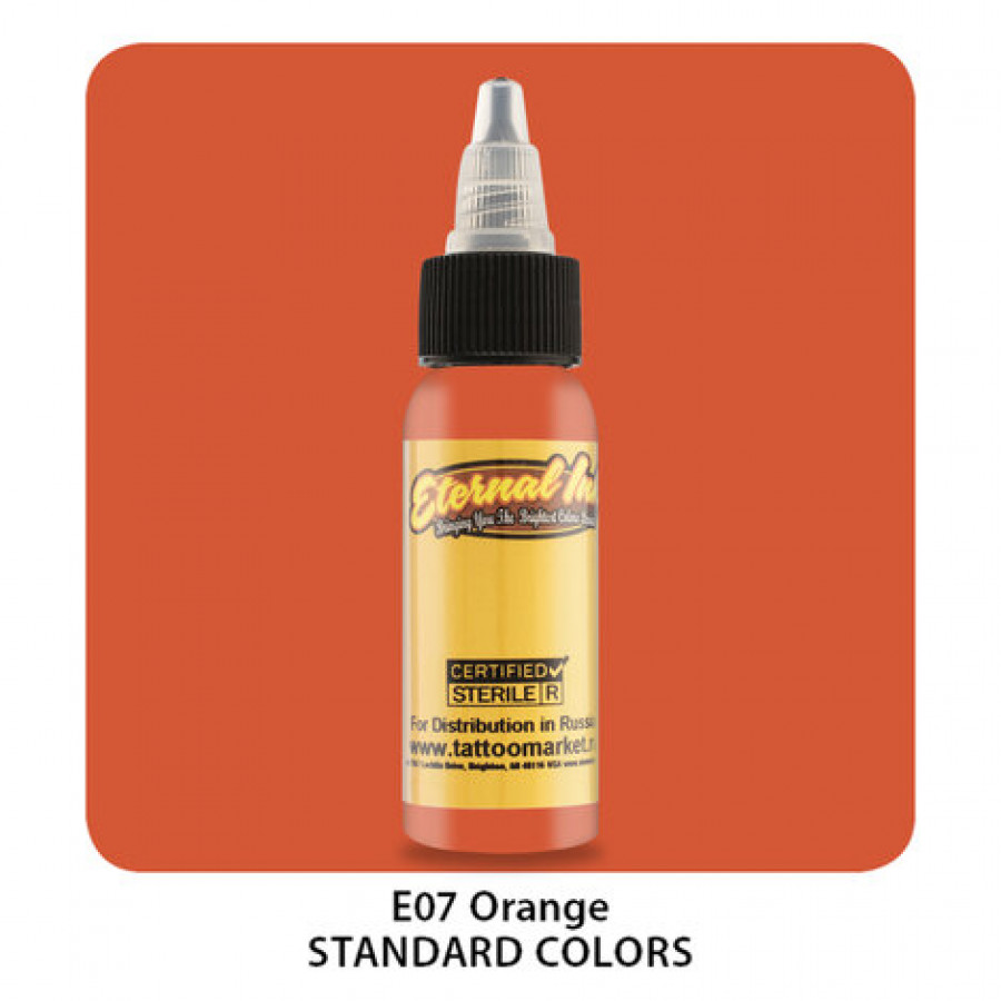 Тату краска Eternal Orange
