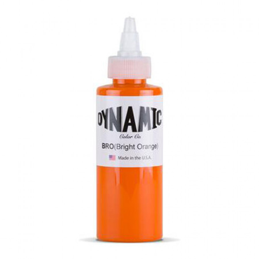 Тату краска Dynamic Colors Bright Orange - 120 мл