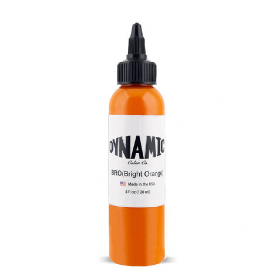 Тату краска Dynamic Colors Bright Orange - 120 мл