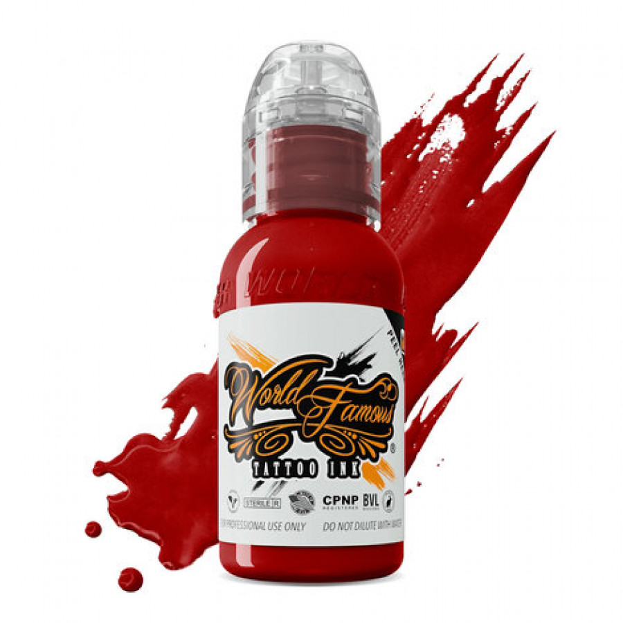 World Famous Big Apple Red: сочный красный для твоих татуировок
