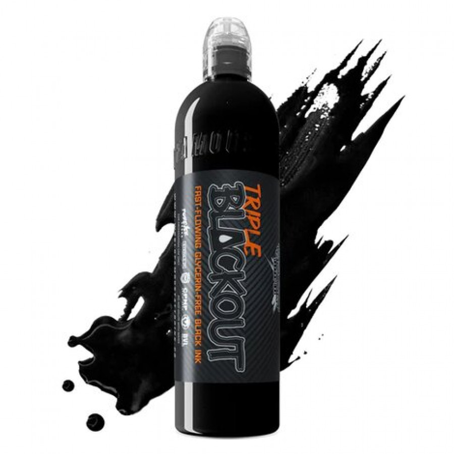 Краска World Famous Tattoo Ink Triple Blackout